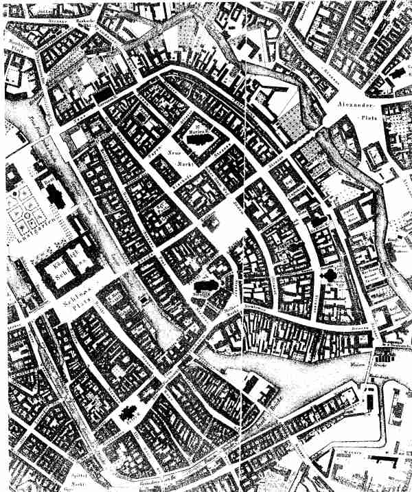 Historical Townmap of Berlin