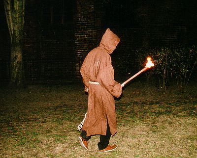 Mönch in Halloween Tour 