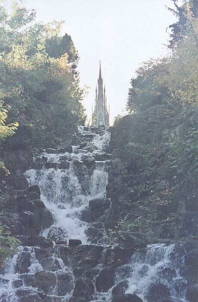 Wasserfall im Viktoriapark Kreuzberg